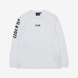 Fila Aurora Round Fiu T-shirt Fehér | HU-13050